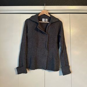 AX Zip-Up Sweater